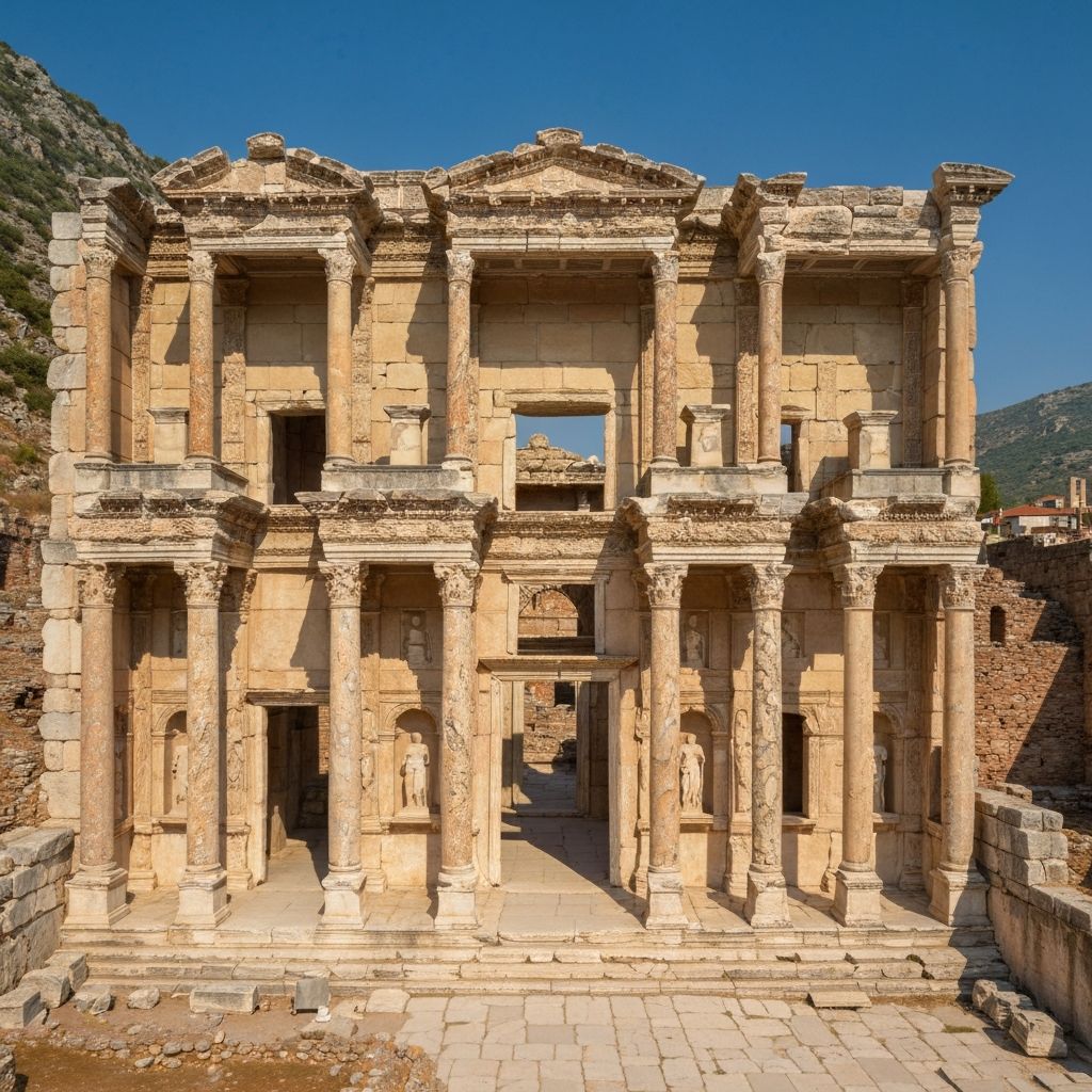 Ancient Library of Celsus in Ephesus